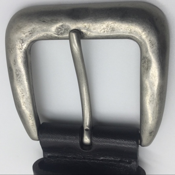 BOHO LUXE EMBELLISHED LEATHER BELT || Black || Med - Picture 3 of 6